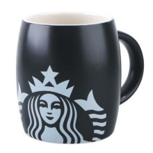 Starbucks Schwarzer Kaffee Carving Becher